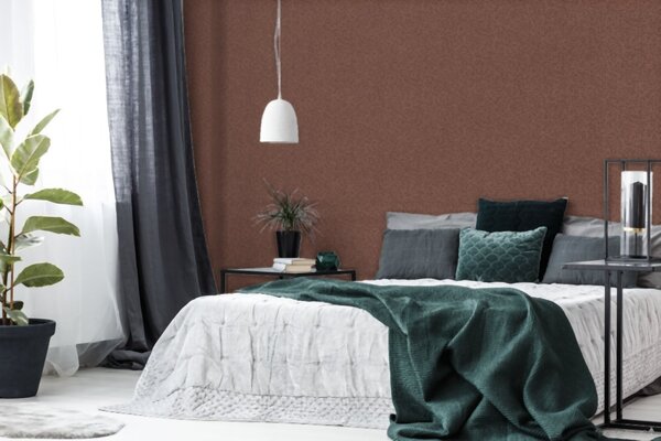 A.S. Création | Vliesová tapeta na stenu Metropolitan Stories 2 37866-3 | 0,53 x 10,05 m | červená, metalická, hnedá