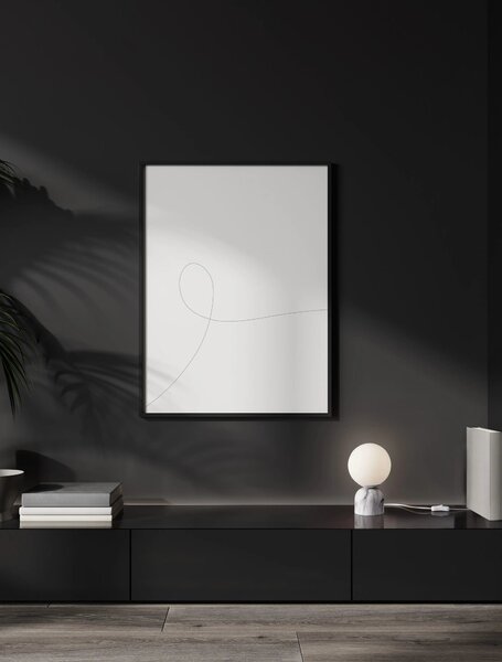 Dizajnová stolová lampa Kenio – E27