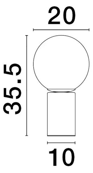 Okrúhle stropné svietidlo Jian 20 zlaté – E27