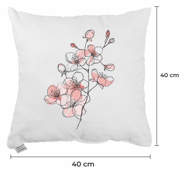 Dekoratívny vankúš Roselle 40x40 cm EMI