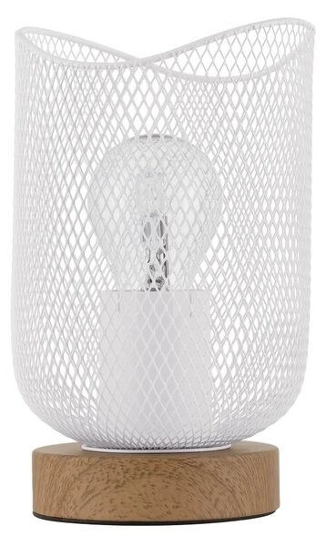 Dizajnová stolová lampa Lyron 12 biele – Biela