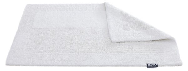 Kúpeľňový koberček Javo Cotton biely