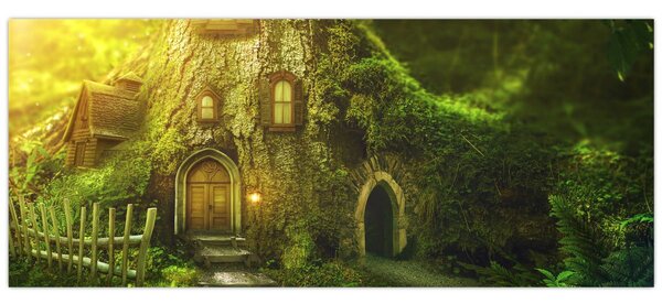 Obraz - Rozprávkový les (120x50 cm)