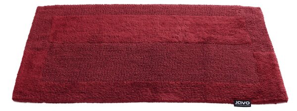 Kúpeľňový koberček Javo Cotton červený