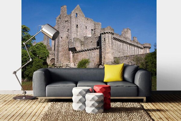 Samolepiaca vliesová fototapeta Hrad Craigmillar 375 x 250 cm