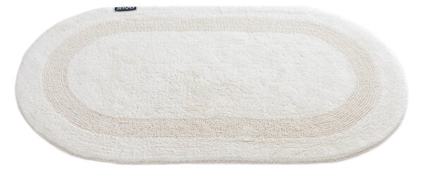 Kúpeľňový koberček Javo Cotton naturálny ovál