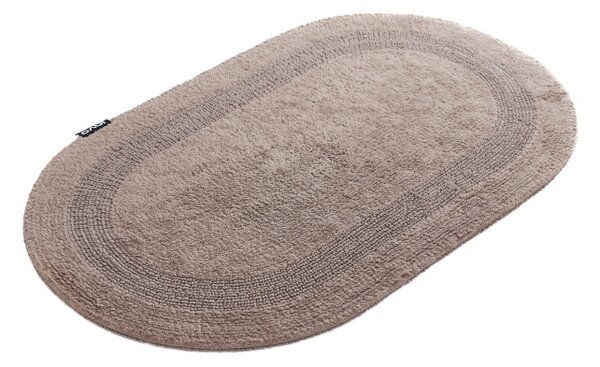 Kúpeľňový koberček Javo Cotton sepia ovál