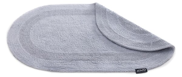 Kúpeľňový koberček Javo Cotton popolový ovál