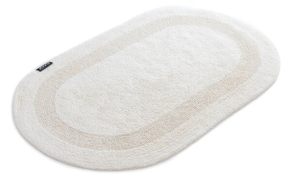 Kúpeľňový koberček Javo Cotton naturálny ovál