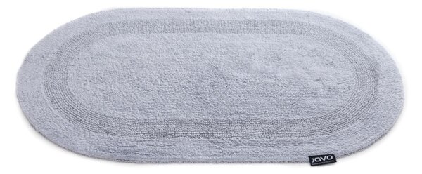 Kúpeľňový koberček Javo Cotton popolový ovál