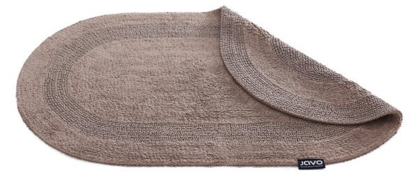 Kúpeľňový koberček Javo Cotton sepia ovál