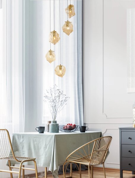 Retro luster Odelle 48 zlaté – E14