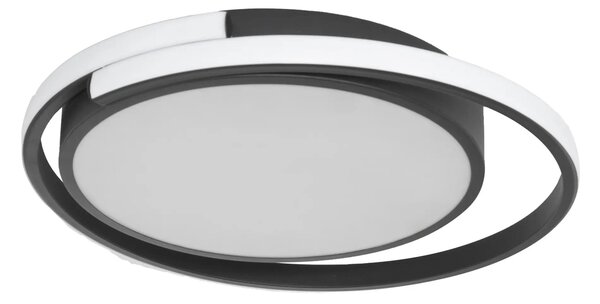 LED stropné svietidlo Odrey 40 čierne – Čierna