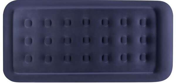 Nafukovacia matrac s pumpou, 191 × 91 × 44 cm, modrá a biela