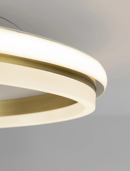 LED stropné svietidlo Willow R 45 zlaté – Zlatá
