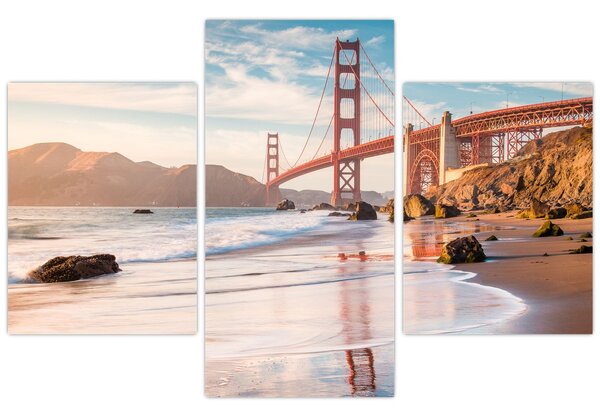 Obraz - Golden Gate Bridge (90x60 cm)