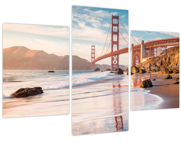 Obraz - Golden Gate Bridge (90x60 cm)
