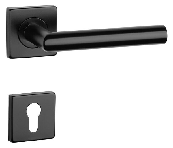 SM - KVADRAT - HR 1701 kľučka/kľučka Čierna matná
