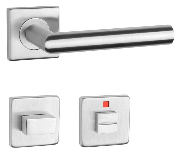 SM - KVADRAT - HR 1701 kľučka/kľučka Nerez matná
