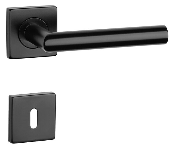SM - KVADRAT - HR 1701 kľučka/kľučka Čierna matná
