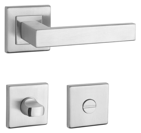 SM - KVADRAT - HR 1703 kľučka/kľučka Nerez matná