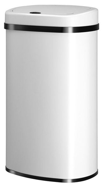 Automatický bezdotykový odpadkový kôš 60 l – biely