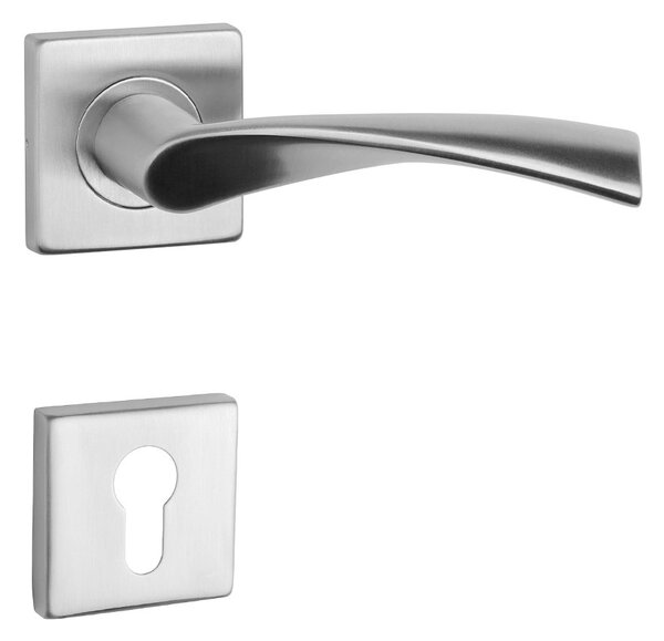 SM - KVADRAT - HR 1708 kľučka/kľučka Nerez matná
