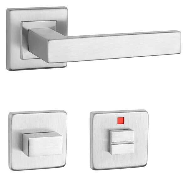 SM - KVADRAT - HR 1703 kľučka/kľučka Nerez matná