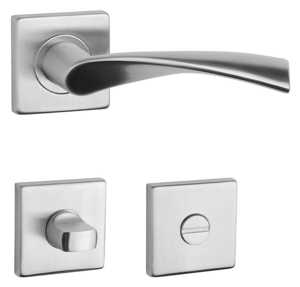 SM - KVADRAT - HR 1708 kľučka/kľučka Nerez matná