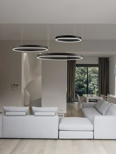 LED luster Motif čierna