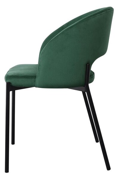 Halmar K455 stolička tmavo zelená