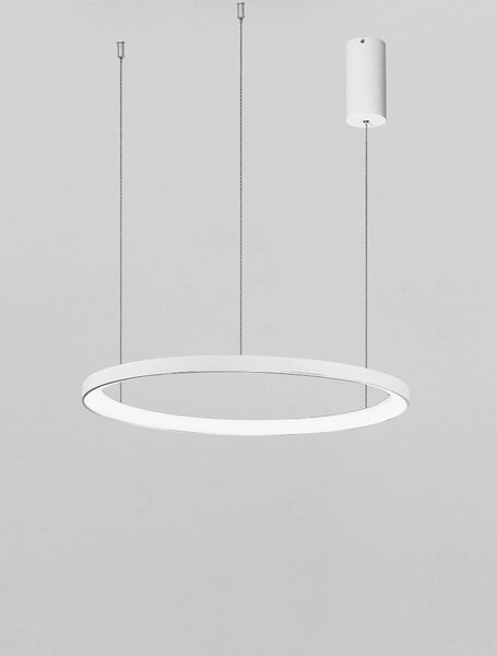 Moderný LED luster Pertino 48 2700K biele – Biela