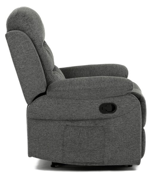 Polohovacie kreslo sivé TV-4086 GREY2