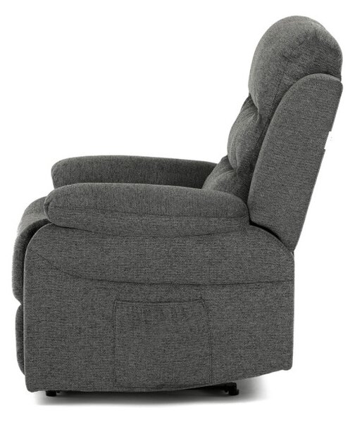 Polohovacie kreslo sivé TV-4086 GREY2