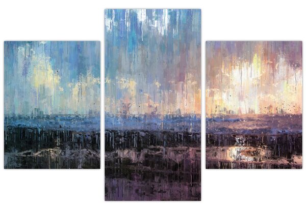 Obraz - Abstrakcia (90x60 cm)