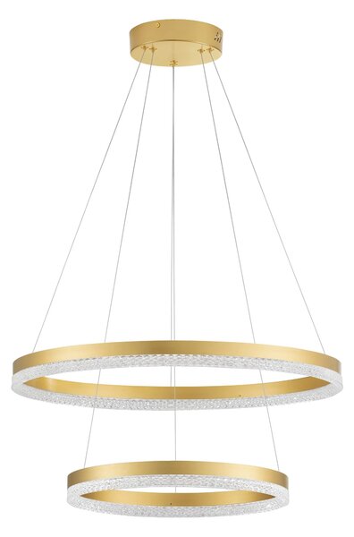 LED luster Adria 2 zlaté – Zlatá