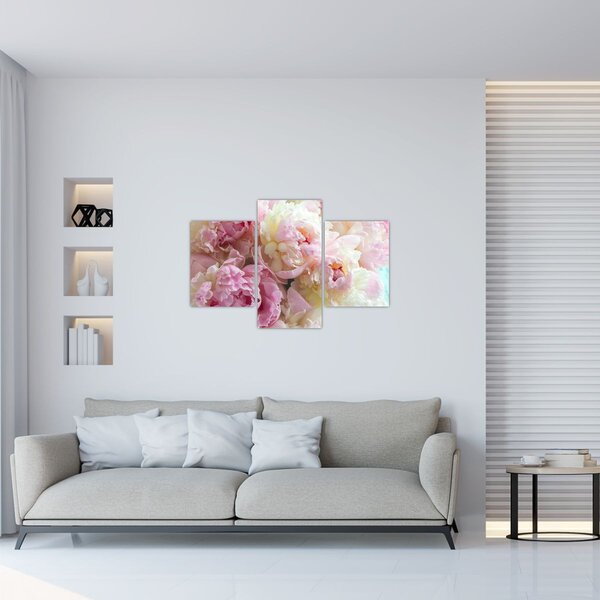 Obraz - Pivonky (90x60 cm)