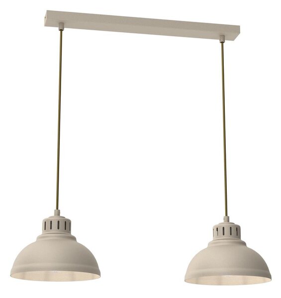 Luster na lanku SVEN 2xE27/15W/230V béžová