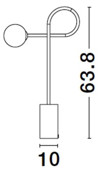 Stolová lampa Dedalo – G9