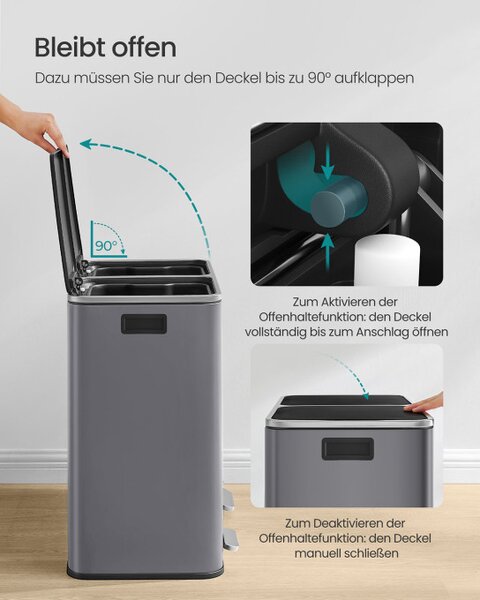 Odpadkový kôš 60L LTB060G01