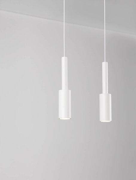 Luster na lanku Joy 2 biele – Biela