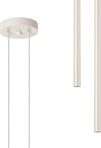 Sollux SL.1513 - Luster na lanku PASTELO 2xG9/8W/230V krémová