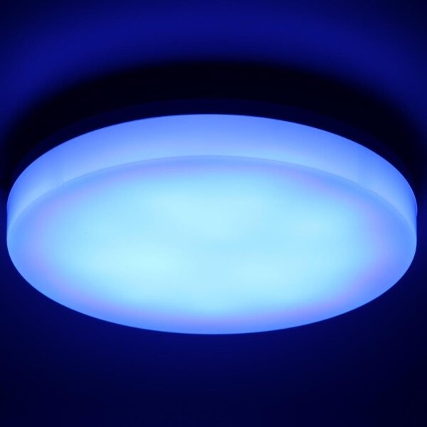 Retlux - LED RGBW Stmievateľné kúpeľňové stropné svietidlo LED/20W/230V Wi-Fi IP44 biela