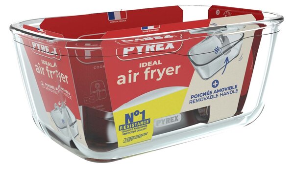 Pyrex Sklenená misa do teplovzdušnej fritézy 20x14cm/1,5l., borosilikát