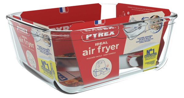 Pyrex Sklenená misa do teplovzdušnej fritézy 20x18cm/2l., borosilikát