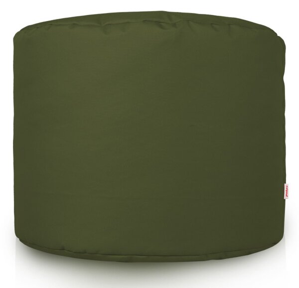 Taburetka Cilindro tmavozelená OUTDOOR
