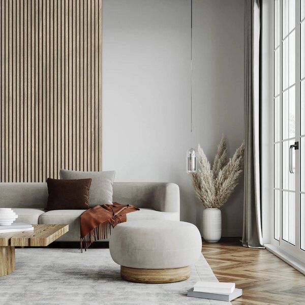 Lamelio Veneer Akustic Oak Sonoma – Hnedá