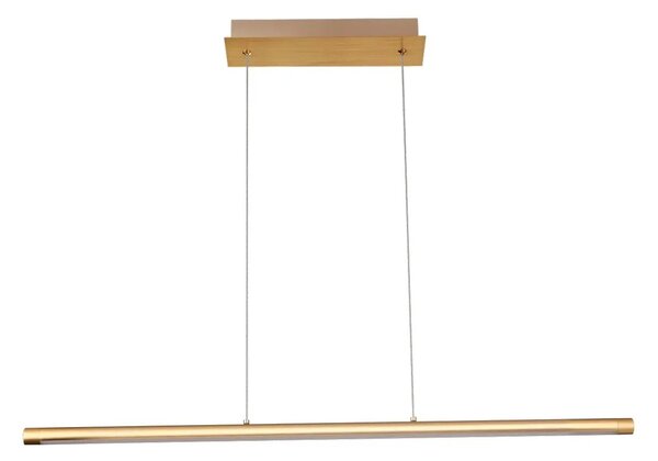 LED luster na lanku Alamo 120 stmievateľný zlatá