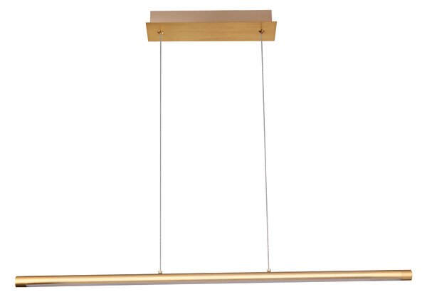 LED luster na lanku Alamo 90 stmievateľný zlatá
