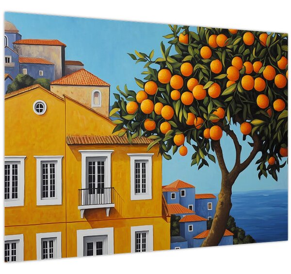 Obraz - Pomarančovník (70x50 cm)